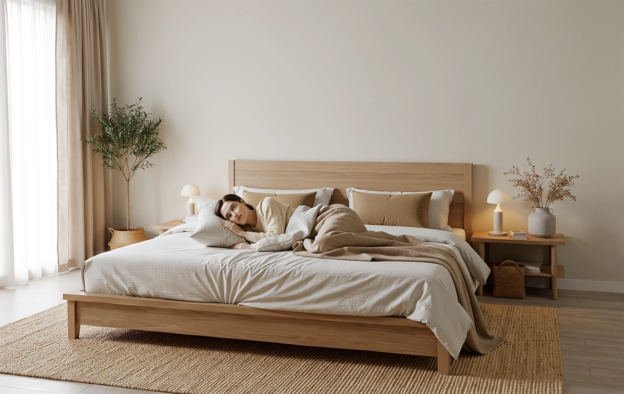 Regenerative Schlafumgebung